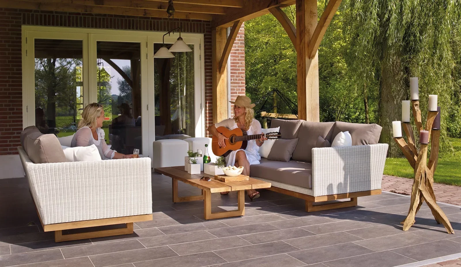 revêtement pour une terrasse