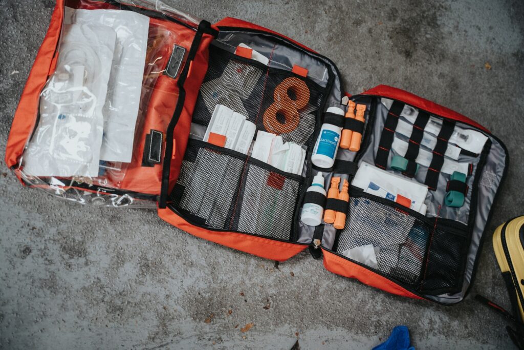 Bricoler en sécurité Trousse de soin