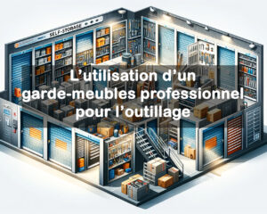 utilisation d’un garde-meubles professionnel pour l’outillage